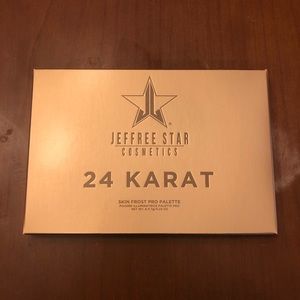 Jeffree Star 24K highlighter palette NEW